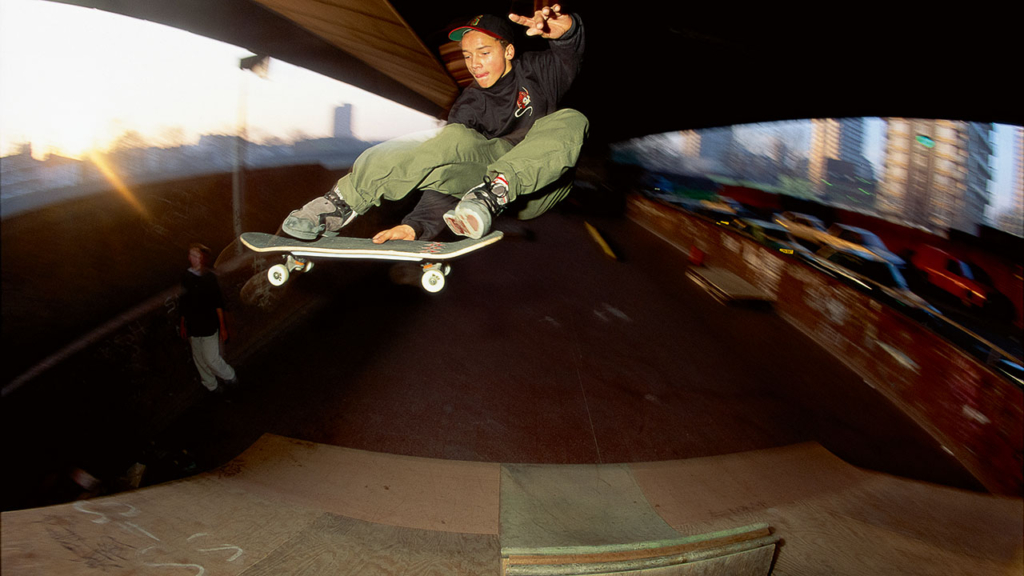 A Radical Skateboarder